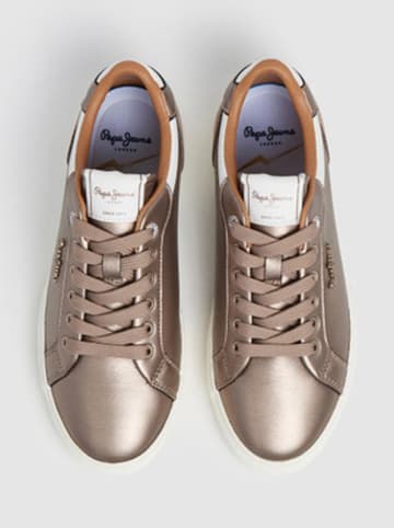 Pepe Jeans FOOTWEAR Sneakers "Kenton Glam" lichtbruin