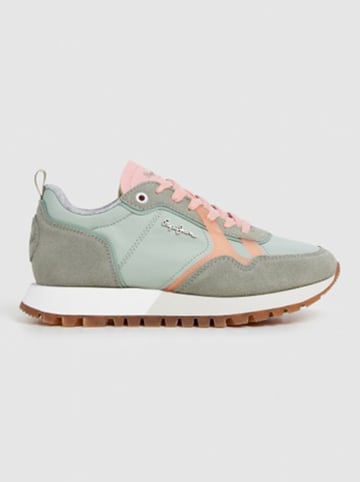 Pepe Jeans FOOTWEAR Sneakers "Ari Snug" in Türkis/ Rosa