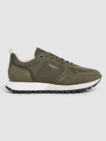 Pepe Jeans FOOTWEAR Sneakersy "Ari Soft" w kolorze khaki