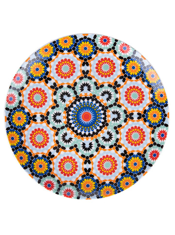 Villa d´Este 6-delige set: fruitborden "Marrakech" meerkleurig - Ø 22 cm