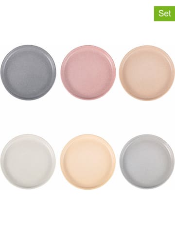 Villa d´Este 6er-Set: Salatteller in Bunt - Ø 21,6 cm