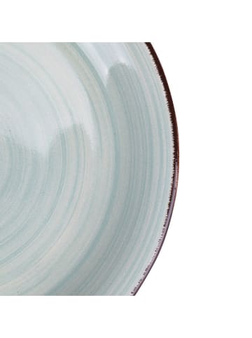 Villa d´Este 6-delige set: fruitborden "4 Toni" groen - Ø 19,3 cm