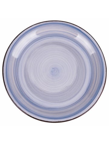 Villa d´Este 6-delige set: ontbijtborden "Toni" blauw - Ø 19 cm