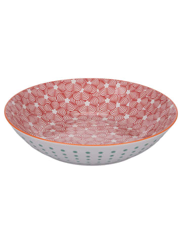 Villa d´Este Talerze głębokie (6 szt.) "Confusion" ze wzorem - Ø 20,5 cm