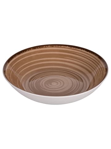 Villa d´Este Talerze głębokie (6 szt.) "Baita" w kolorze brązowym - Ø 20,5 cm