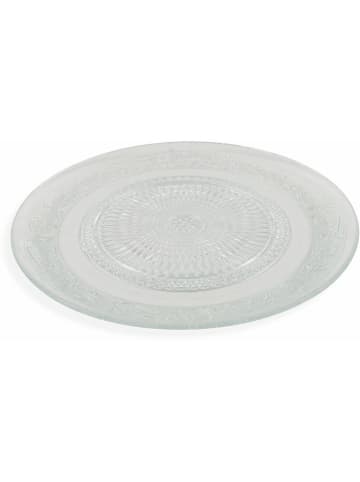 Villa d´Este 3er-Set: Servierplatten in Transparent - Ø 33 cm