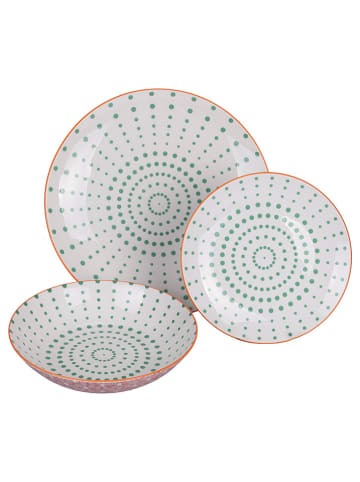 Villa d´Este 18tlg. Tafelservice "Confusion" in Bunt