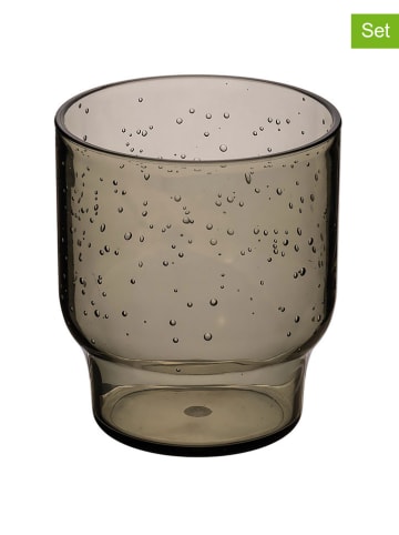 Villa d´Este Szklanki (6 szt.) "Bubbles" w kolorze zielonym - 325 ml