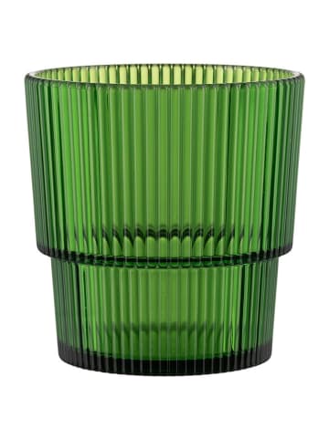 Villa d´Este 12-delige set: glazen "Unico" groen/kaki - 300 ml