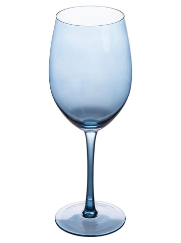 Villa d´Este Kieliszki (6 szt.) "Happy Hour" w kolorze niebiesko-turkusowym - 550 ml