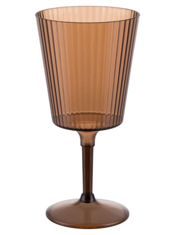 Villa d´Este Kieliszki (12 szt.) "Unico" w kolorze beżowo-brązowo-jasnobrązowym - 400 ml