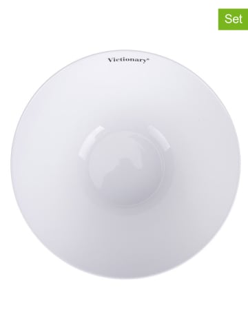 TINTEUNICHE Miski (6 szt.) "Victionary" w kolorze białym - wys. 11 x Ø 24 cm