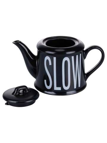 TINTEUNICHE Theepot "Bigismore'' zwart - 900 ml