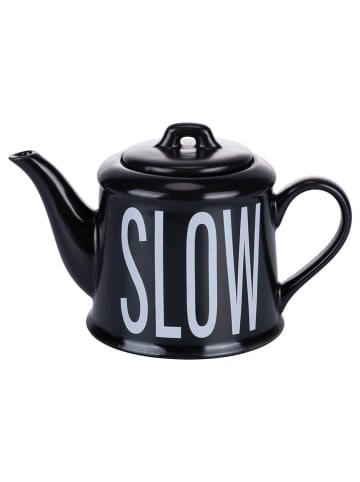 TINTEUNICHE Theepot "Bigismore'' zwart - 900 ml