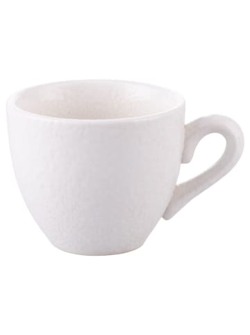 Villa d´Este 6-delige set: koffiekoppen "Horeca" wit - 90 ml