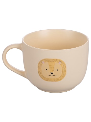 Villa d´Este Kubek jumbo "Les Petites" w kolorze kremowo-żółtym - 550 ml