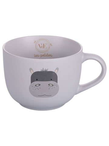 Villa d´Este Mok "Les Petites" wit/bruin/grijs - 550 ml