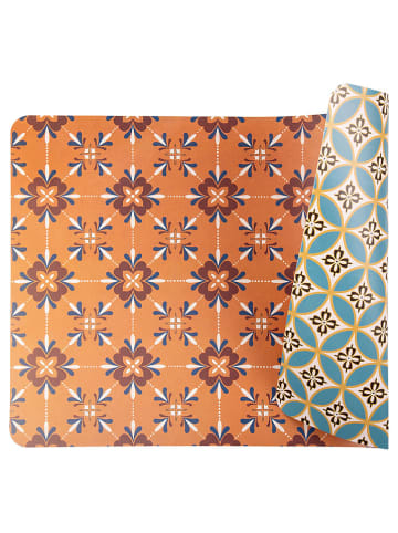 Villa d´Este 6-delige set: placemats "Valladolid" meerkleurig - (L)45 x (B)30 cm