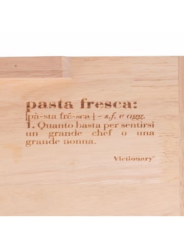 Villa d´Este Snijplank "Victionary" beige - (L)40 x (B)68 cm