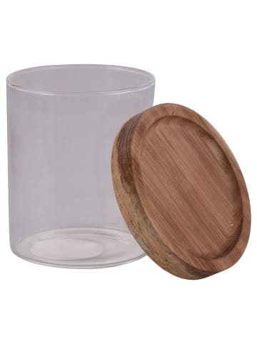 Villa d´Este 4-delige set: voorraadglazen "Toni" bruin - 390 ml