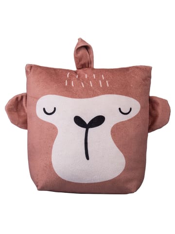 Villa d´Este Deurstopper "Monkey" lichtbruin - (H)22,5 cm
