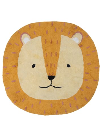 Villa d´Este Indoortapijt "Lion" geel - Ø 100 cm