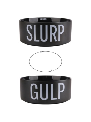 TINTEUNICHE Miska "Bigismore" w kolorze czarnym dla zwierząt - 1,4 l