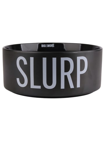 TINTEUNICHE Miska "Bigismore" w kolorze czarnym dla zwierząt - 1,4 l