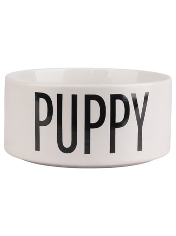 TINTEUNICHE Miska "Bigismore" w kolorze białym dla zwierząt - 600 ml