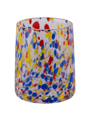 Villa d´Este 6-delige set: glazen "Candy" meerkleurig - 370 ml