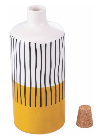Villa d´Este Ölspender "Venice" in Weiß/ Schwarz/ Gelb - 866 ml