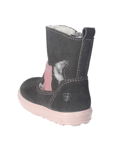 PEPINO Leren winterlaarzen "Corina-S" antraciet