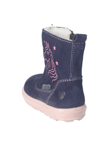 PEPINO Leren winterlaarzen "Cosa-S" donkerblauw