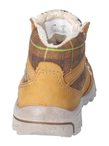 PEPINO Leder-Boots "Desse" in Hellbraun