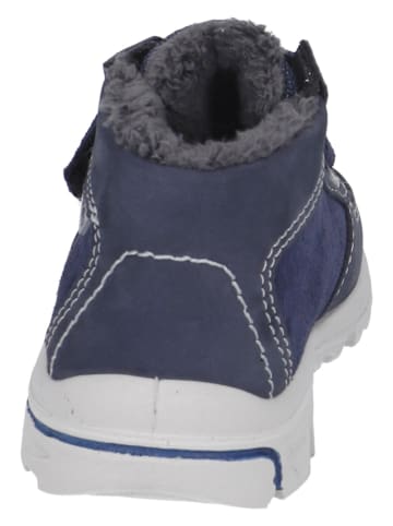 PEPINO Leren boots "Lenzi S" donkerblauw