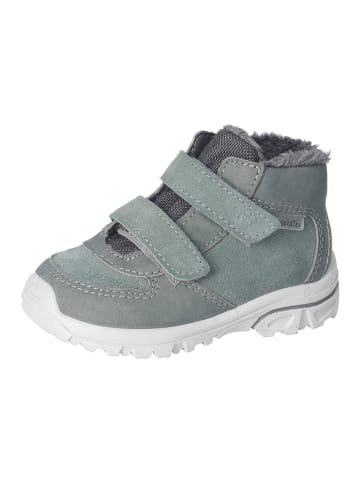 PEPINO Leder-Boots "Lenzi" in Grün