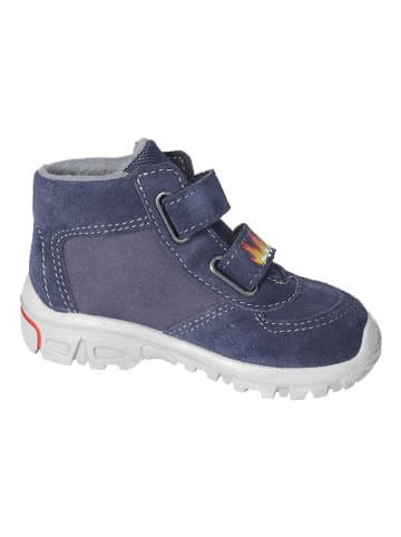 PEPINO Leren boots "Lenz-S" donkerblauw