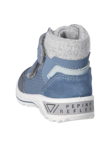 PEPINO Leren winterboots "Finn" blauw