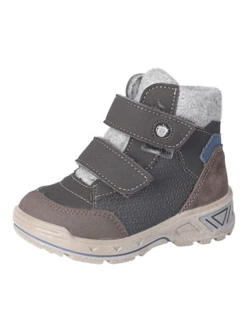 PEPINO Leren winterboots "Finn" antraciet