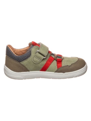 Ricosta Sneakers in Khaki/ Rot