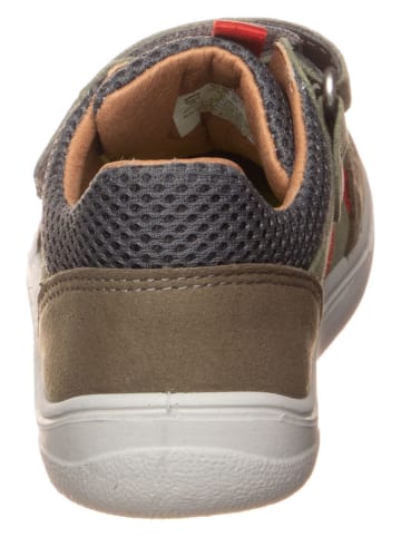 Ricosta Sneakers kaki/rood