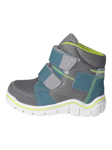 Ricosta Boots "Flax S" in Grau/ Blau
