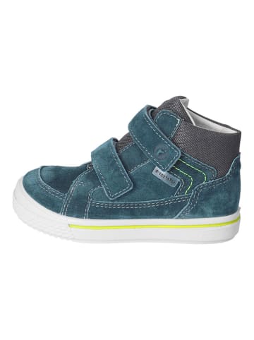 Ricosta Leren sneakers "Jasper S" blauw