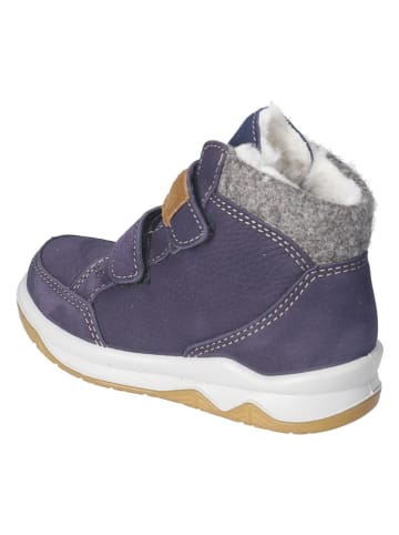 Ricosta Leren winterboots "Luan" donkerblauw