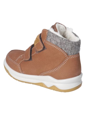 Ricosta Leder-Winterboots "Luan" in Hellbraun