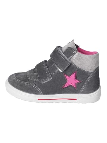 Ricosta Leren sneakers "Caty-S" grijs