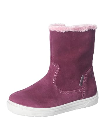 Ricosta Leren winterlaarzen "Lydia-S" roze