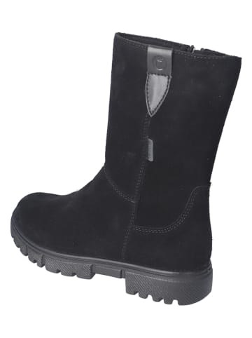 Ricosta Leren winterlaarzen "Ria" zwart