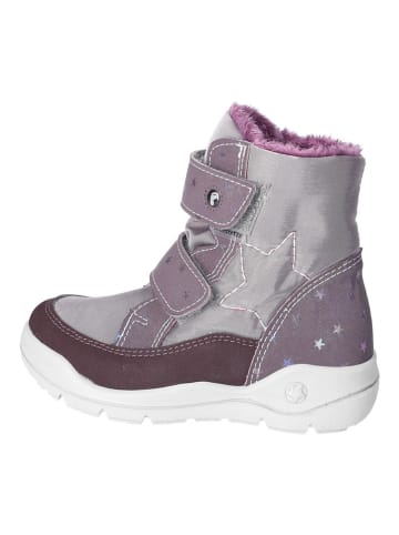 Ricosta Winterboots in Grau/ Pflaume
