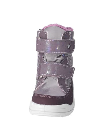 Ricosta Winterboots in Grau/ Pflaume
